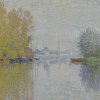 Rusu Eliza Claude Monet Autumn on the Seine, Argenteuil